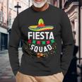 Down To Fiesta Let's Fiesta Squad Long Sleeve Gifts for Old Men