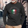 Drum Musician Music Lover Treble Clef Italian Drummer Long Sleeve T-Shirt T-Shirt Gifts for Old Men
