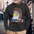 Eagle Mullet 4Th Of July Usa American Flag Merica Long Sleeve T-Shirt T-Shirt Gifts for Old Men
