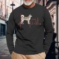 East Siberian Laika Dog Heartbeat Ekg My Dogs Are My Cardio Long Sleeve T-Shirt Gifts for Old Men