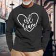 Esl Team Squad Back To School Matching Group Long Sleeve T-Shirt Gifts for Old Men
