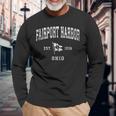 Fairport Harbor Oh Vintage Nautical Boat Anchor Flag Sports Long Sleeve T-Shirt Gifts for Old Men