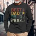 Fathers Day Best Poppy By Par Golf For Dad Grandpa Long Sleeve T-Shirt T-Shirt Gifts for Old Men