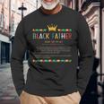 Fathers Day Black African American Father Definition Graphic Long Sleeve T-Shirt T-Shirt Gifts for Old Men