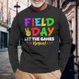 Field Day Let The Games Begin Cool Long Sleeve T-Shirt T-Shirt Gifts for Old Men