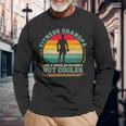 Fitness Lover Vintage Fitness Grandpa Fathers Day Long Sleeve T-Shirt Gifts for Old Men