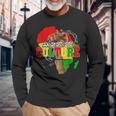 Do It For-The-Culture Junenth Map Black History Month Long Sleeve T-Shirt Gifts for Old Men