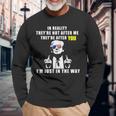 Free Trump Free President Donald Trump 2024 Long Sleeve Gifts for Old Men