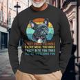 Frenchie Or French Bulldog Dog Every Snack You Make Long Sleeve T-Shirt Gifts for Old Men