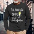 Birdwatchers American Goldfinch Birder Long Sleeve T-Shirt Gifts for Old Men