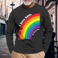 Gay Couple I Love Him He Loves Me For Gay Boyfriend Husband Long Sleeve T-Shirt T-Shirt Gifts for Old Men