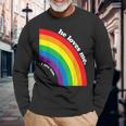 Gay Couple He Loves Me I Love Him For Gay Boyfriend Husband Long Sleeve T-Shirt T-Shirt Gifts for Old Men