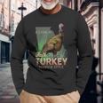 Georgia Turkey Hunting Time To Talk Turkey Long Sleeve T-Shirt Gifts for Old Men