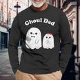 Ghoul Dad Daddy Ghost Father Halloween Costume Long Sleeve T-Shirt Gifts for Old Men