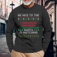 For Corrosion Engineer Corrosion Engineer Ugly Sweater Long Sleeve T-Shirt Gifts for Old Men