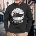 Goose Hunting Blue Goose Eagle Head Long Sleeve T-Shirt T-Shirt Gifts for Old Men