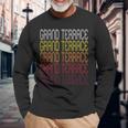 Grand Terrace Ca Vintage Style California Long Sleeve T-Shirt Gifts for Old Men