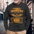 Grandad Motorbike Vintage Biker Classic Motorcycle Long Sleeve T-Shirt T-Shirt Gifts for Old Men