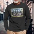 Greetings From Yucca Flats Long Sleeve T-Shirt Gifts for Old Men