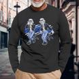 Griddy Uncle Sam 4Th Of July Independence Day Long Sleeve T-Shirt T-Shirt Gifts for Old Men