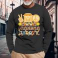 Groovy Grandma Hippie Peace Retro Matching Party Long Sleeve T-Shirt T-Shirt Gifts for Old Men
