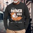 I Like Guinea Pigs And Maybe 3 People Rodent Lovers Long Sleeve T-Shirt Gifts for Old Men