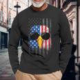Happy 4Th Of July American Patriotic Us Flag Long Sleeve T-Shirt Gifts for Old Men