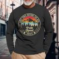 Hiking Bachelorette 2023 Last Trail Before The Veil Bride Long Sleeve T-Shirt T-Shirt Gifts for Old Men