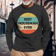 Houseman Long Sleeve T-Shirt Gifts for Old Men