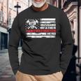 Husband Father Firefighter Hero For Fireman Dad Fathers Day Long Sleeve T-Shirt T-Shirt Gifts for Old Men