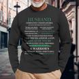 Husband Name Husband Completely Unexplainable Long Sleeve T-Shirt Gifts for Old Men
