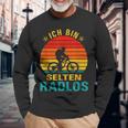 Ich Bin Selten Radlos Lustiges Fahrradfahrer Fahrrad Rad Long Sleeve T-Shirt Gifts for Old Men