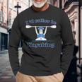 Id Rather Be Kayaking With Dog Dog Kayak Graphic Long Sleeve T-Shirt Gifts for Old Men