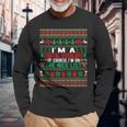 I'm A Digital Overlord Of Course I'm On The Nice List Xmas Long Sleeve T-Shirt Gifts for Old Men
