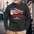 Independence Day 4Th July Flag Patriotic Eagle Long Sleeve T-Shirt T-Shirt Gifts for Old Men
