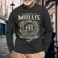 It's A Mullis Thing You Wouldn't Understand Name Vintage Long Sleeve T-Shirt Gifts for Old Men