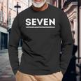 Jungkook Seven Minimalist Futuristic Kpop Long Sleeve T-Shirt Gifts for Old Men