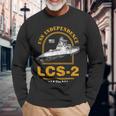Lcs-2 Uss Independence Long Sleeve T-Shirt Gifts for Old Men
