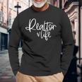 Leopard Love Real Estate Life Realtor Life House Investment Long Sleeve Gifts for Old Men