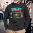 Level 8 Birthday Boy 8 Years Old Video Games Long Sleeve T-Shirt T-Shirt Gifts for Old Men