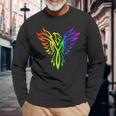 Lgbt Gay Lesbian Pride Phoenix Long Sleeve T-Shirt T-Shirt Gifts for Old Men