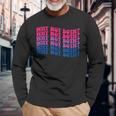 Lgbtq Bisexual Pride Bi-Furious Why Not Both Long Sleeve T-Shirt Gifts for Old Men