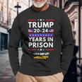 Lock Him Up 2020 2024 Years In Prison Anti Trump Political Long Sleeve T-Shirt Gifts for Old Men