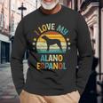 Love My Alano Espanol Or Spanish Bulldog Dog Long Sleeve T-Shirt Gifts for Old Men