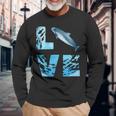 Love Harbor Porpoise Whale Sea Animals Marine Mammal Whales Long Sleeve T-Shirt Gifts for Old Men