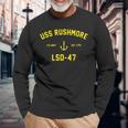 Lsd47 Uss Rushmore Long Sleeve T-Shirt Gifts for Old Men