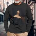 Mary Shelley Writer Author Novelist Gothic Horror Writer Long Sleeve T-Shirt Gifts for Old Men