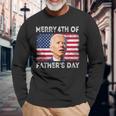Merry 4Th Of July Fathers Day 4Th Of July Long Sleeve T-Shirt Gifts for Old Men