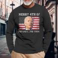 Merry 4Th Of You Knowthe Thing Happy 4Th Of July Memorial Long Sleeve T-Shirt Gifts for Old Men