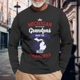 Michigan Grandpas Make The Best Grandpas Long Sleeve T-Shirt T-Shirt Gifts for Old Men